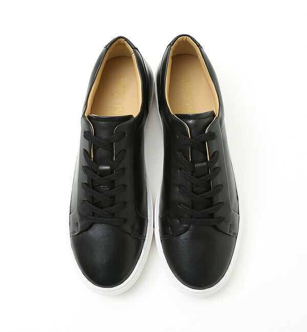 alfredoBANNISTER「【SHOO IN SHOE】究極のベーシック オールレザースニーカー」|スニーカー|