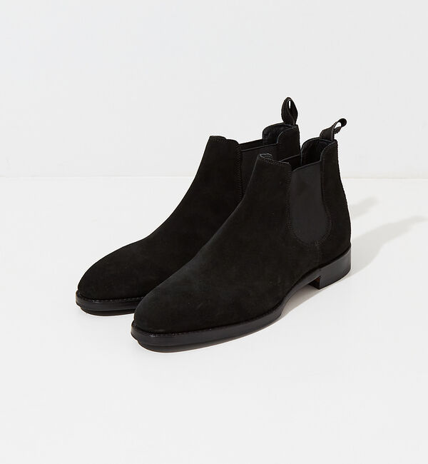 alfredoBANNISTER「【定番】グッドイヤー サイドゴアブーツ / チェルシーブーツ」|ショートブーツ|ブラック系その他1