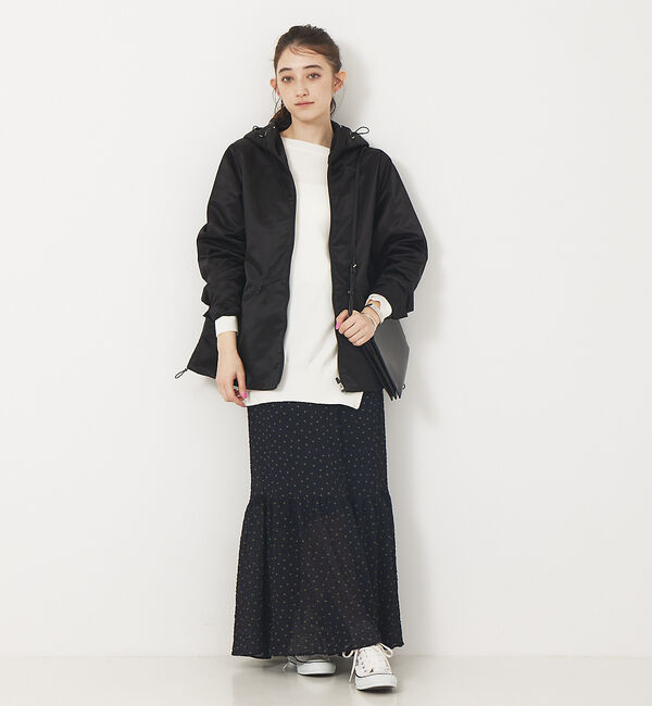 Rouge vif「フードブルゾン」|ブルゾン・スタジャン|