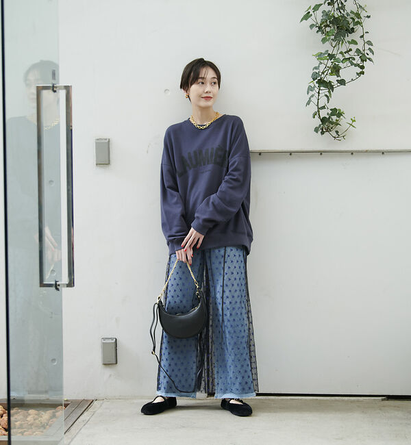 Rouge vif「スター＆ハート柄チュールスカート」|スカート|