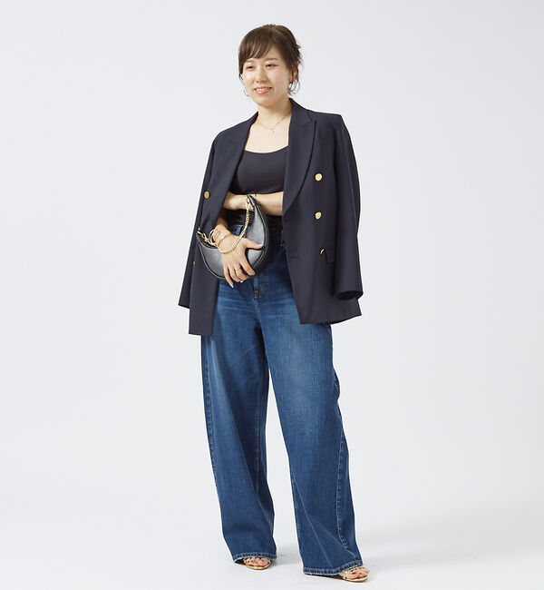 Rouge vif「テーラードダブルジャケット」|テーラードジャケット|