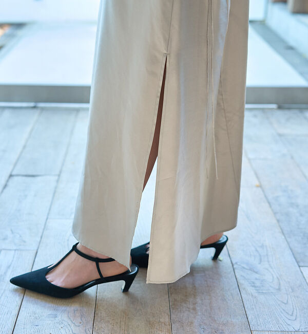 Rouge vif「アシメドレープキャミワンピース」|ワンピース|