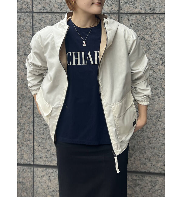 Rouge vif「【TAION/タイオン】リバーシブルジップパーカ / ショートブルゾン / ノン」|ブルゾン・スタジャン|