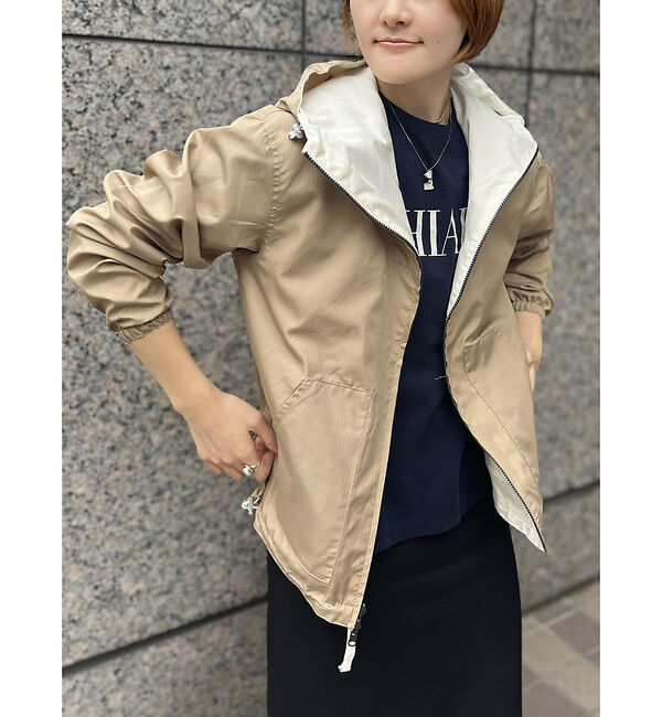 Rouge vif「【TAION/タイオン】リバーシブルジップパーカ / ショートブルゾン / ノン」|ブルゾン・スタジャン|