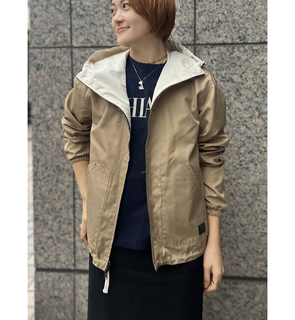 Rouge vif「【TAION/タイオン】リバーシブルジップパーカ / ショートブルゾン / ノン」|ブルゾン・スタジャン|