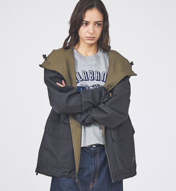 Rouge vif「【TAION/タイオン】リバーシブルジップパーカ / ショートブルゾン / ノン」|ブルゾン・スタジャン|