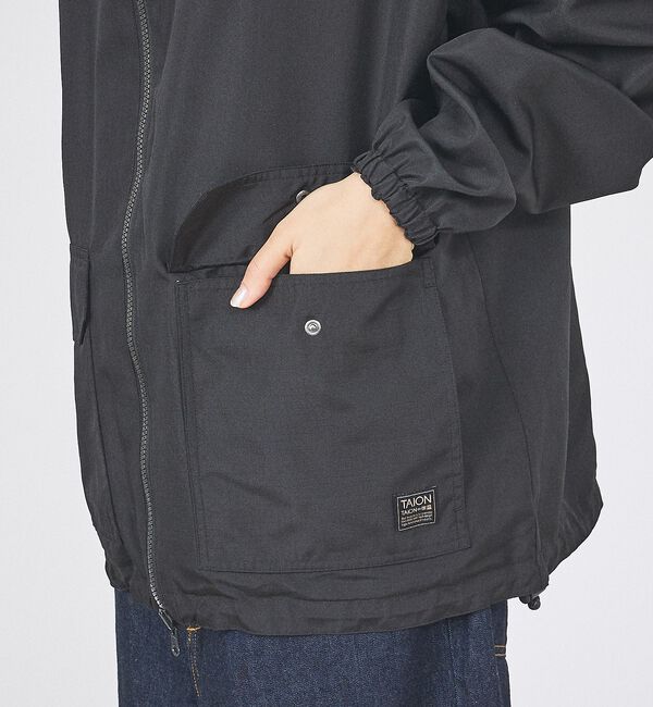 Rouge vif「【TAION/タイオン】リバーシブルジップパーカ / ショートブルゾン / ノン」|ブルゾン・スタジャン|