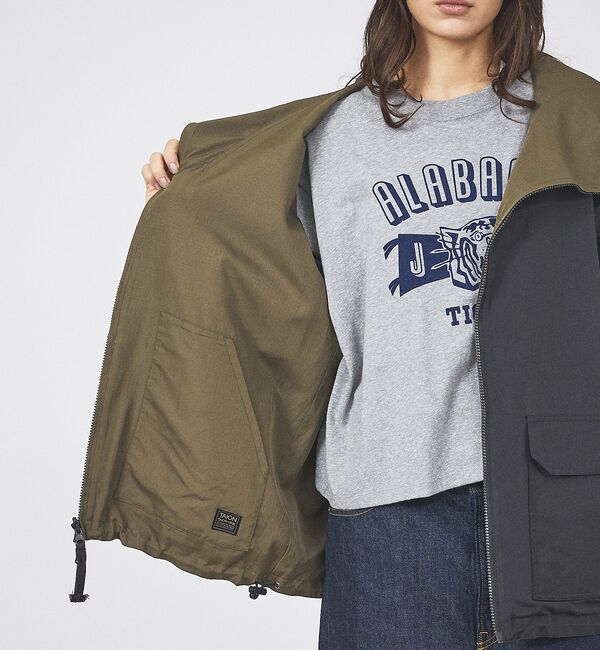 Rouge vif「【TAION/タイオン】リバーシブルジップパーカ / ショートブルゾン / ノン」|ブルゾン・スタジャン|