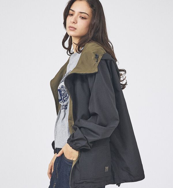 Rouge vif「【TAION/タイオン】リバーシブルジップパーカ / ショートブルゾン / ノン」|ブルゾン・スタジャン|