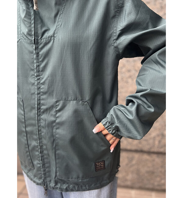 Rouge vif「【TAION/タイオン】リバーシブルジップパーカ / ショートブルゾン / ノン」|ブルゾン・スタジャン|