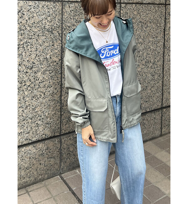 Rouge vif「【TAION/タイオン】リバーシブルジップパーカ / ショートブルゾン / ノン」|ブルゾン・スタジャン|