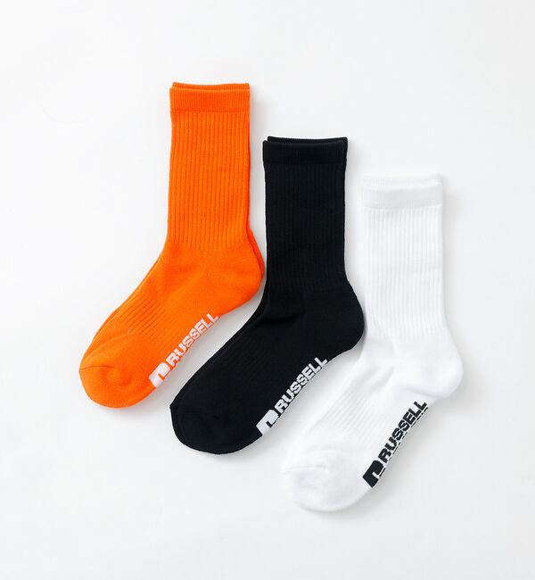 Rouge vif「【RUSSELL ATHLETIC/ラッセル アスレチック】靴下/3点セット/R」|ソックス|
