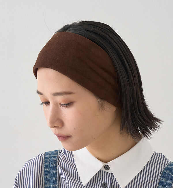 Rouge vif「【La Maison de Lyllis/ラ メゾン ド リリス】RAMA　ヘア」|ヘアバンド|ブラウン