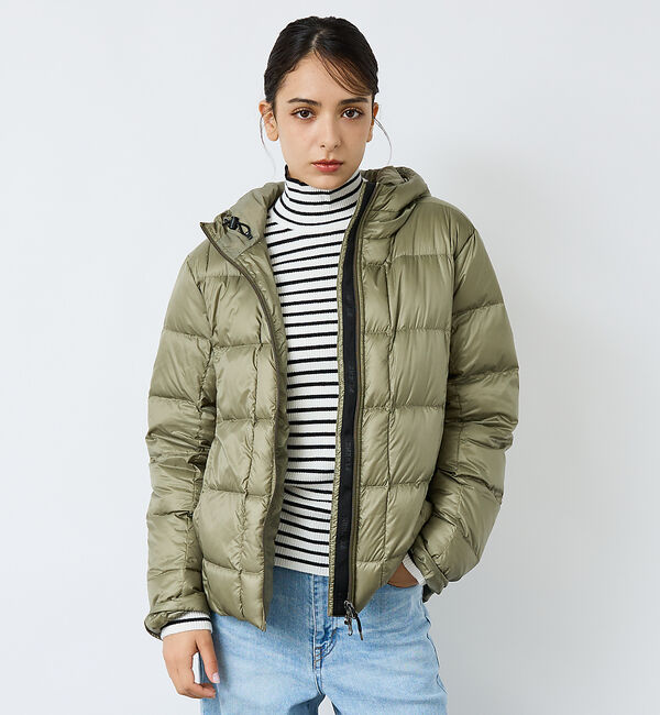 Rouge vif「【PYRENEX / ピレネックス】BASSIA HOODED / バッシア フ」|ダウン|