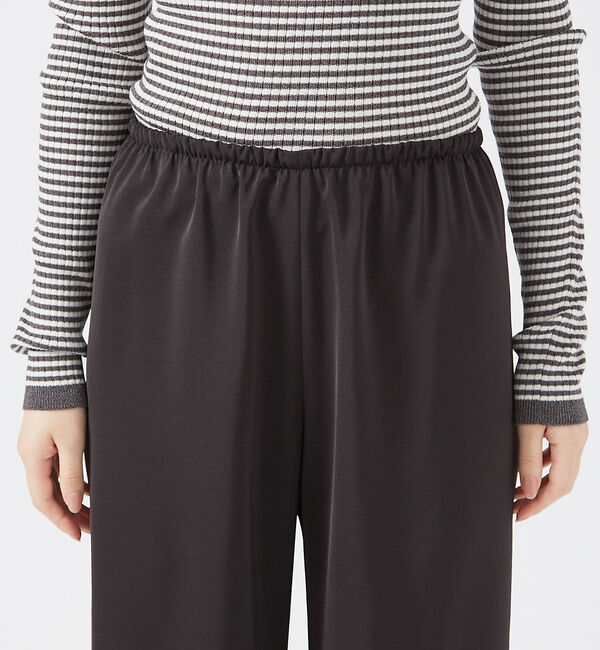 qualite「2WAYバックピーチセミフレアパンツ」|その他|