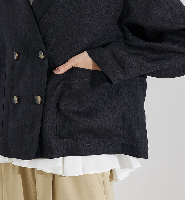 qualite「【セットアップ対応】ミックスカラーラミージャケット」|その他|