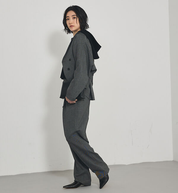 qualite「【セットアップ対応】ツイードカーデジャケット」|その他|