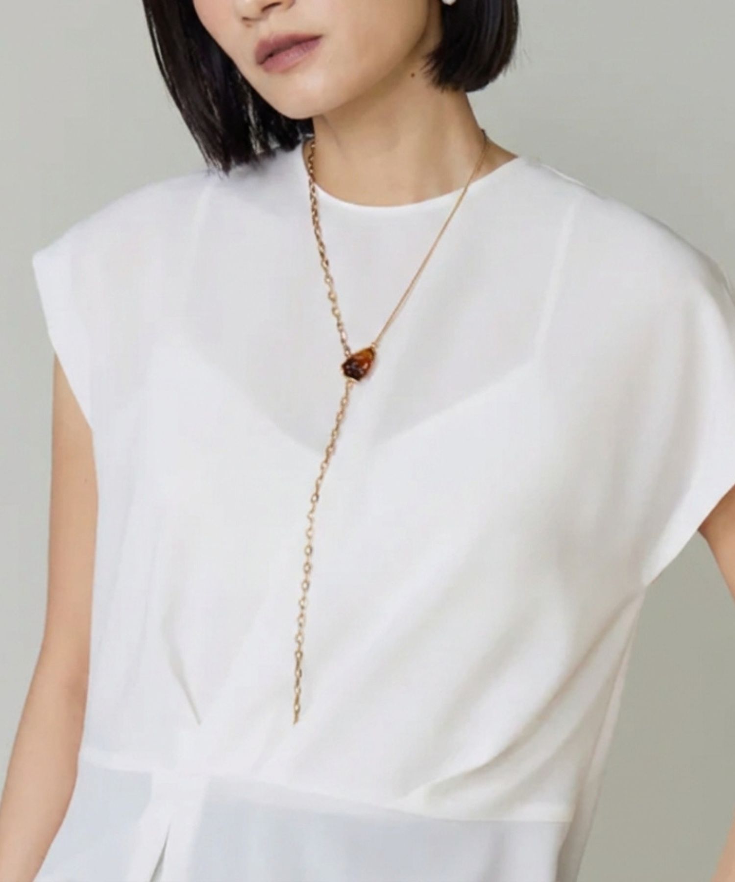 qualite「【ADER.bijoux】ENGRAM raliett/ラリエット」|ネックレス|ゴールド