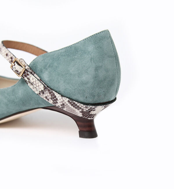 AU BANNISTER「スクエアトゥストラップパンプス」|パンプス|