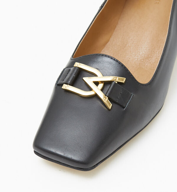 AU BANNISTER「【アイコニックシリーズ】甲深パンプス」|パンプス|