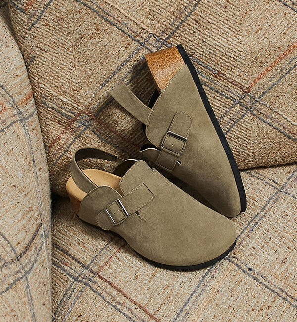 AU BANNISTER「【LAROUTE】厚底 サボサンダル」|その他|