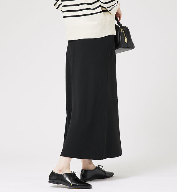 abahouse mavie「【セットアップ対応】セミフレアニットスカート」|スカート|