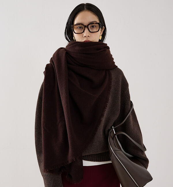 The Store by C' 「【douce gloire】【別注】MIA Plain Solid Stole／」|マフラー|