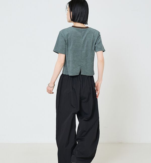 NOMINE「パイル 半袖 Tシャツ」|Tシャツ・カットソー|