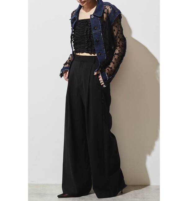 A_「【THE FLATS/ザフラッツ】FRILL TOPS」|その他|