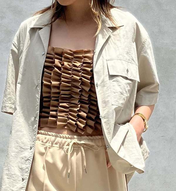 A_「【THE FLATS/ザフラッツ】FRILL TOPS」|その他|