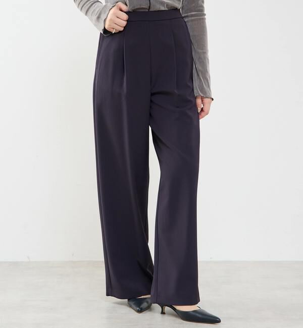 Soffitto「ALLゴムストレッチリラックスパンツ」|その他|ブラック