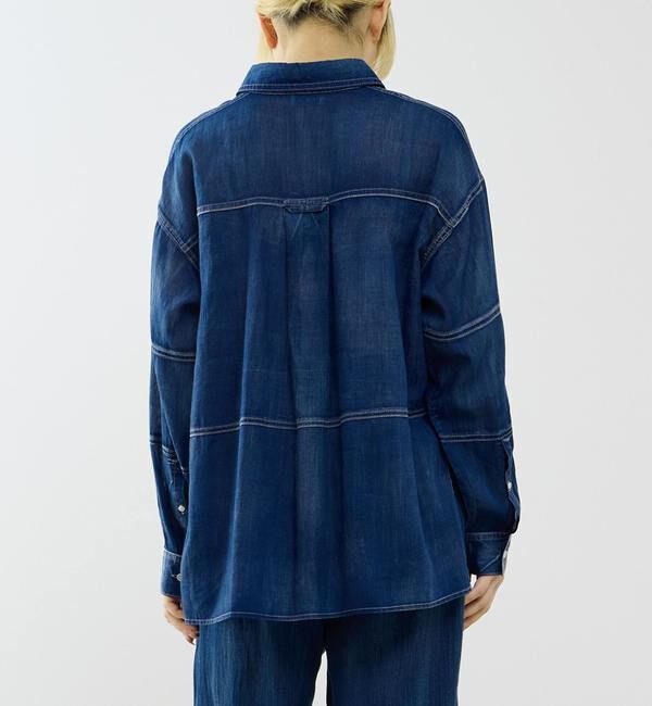 SOFFITTO「シアーデニムシャツ」|シャツ・ブラウス|