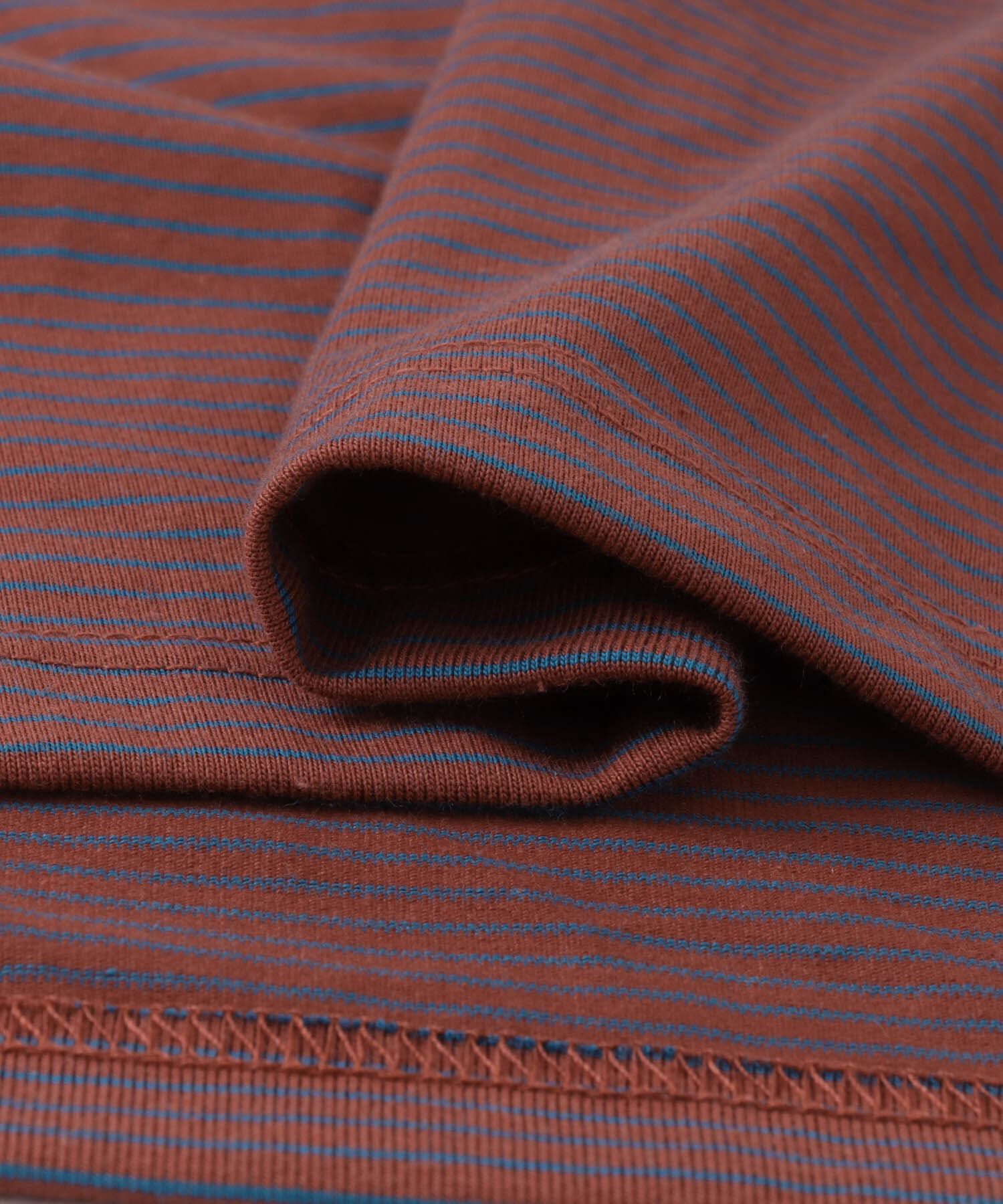 URBAN RESEARCH DOORS「FORK&SPOON　ボーダープレーティングショートスリーブTシャツ」|Tシャツ・カットソー|