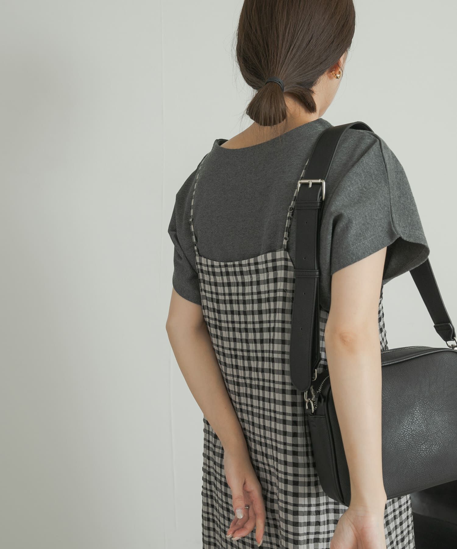 URBAN RESEARCH DOORS「『UR TECH ひやサラクール』ドライコットンボートネックプルオーバー」|Tシャツ・カットソー|