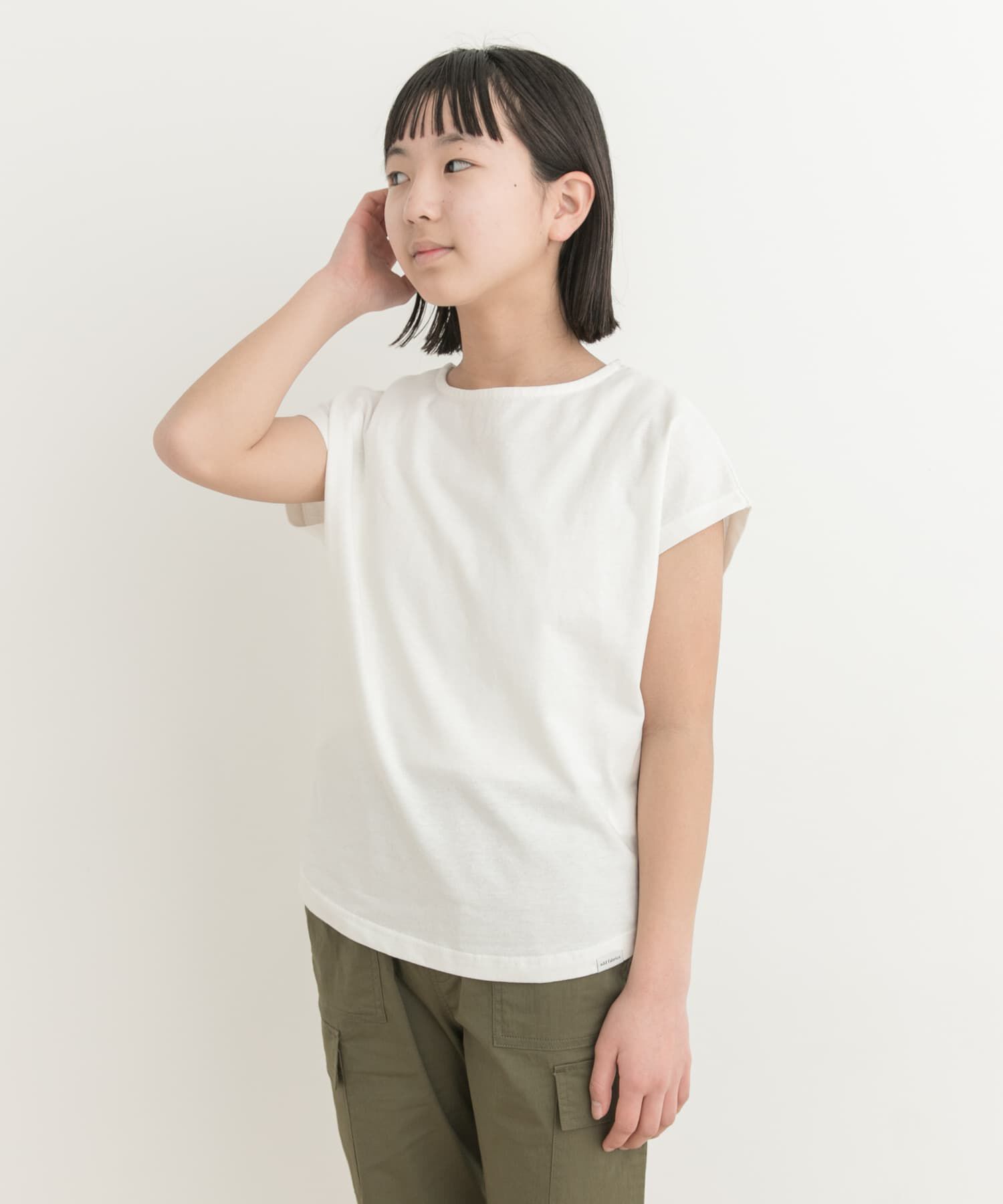 URBAN RESEARCH DOORS「『親子リンク』add fabrics防汚Tシャツ(KIDS)」|その他|