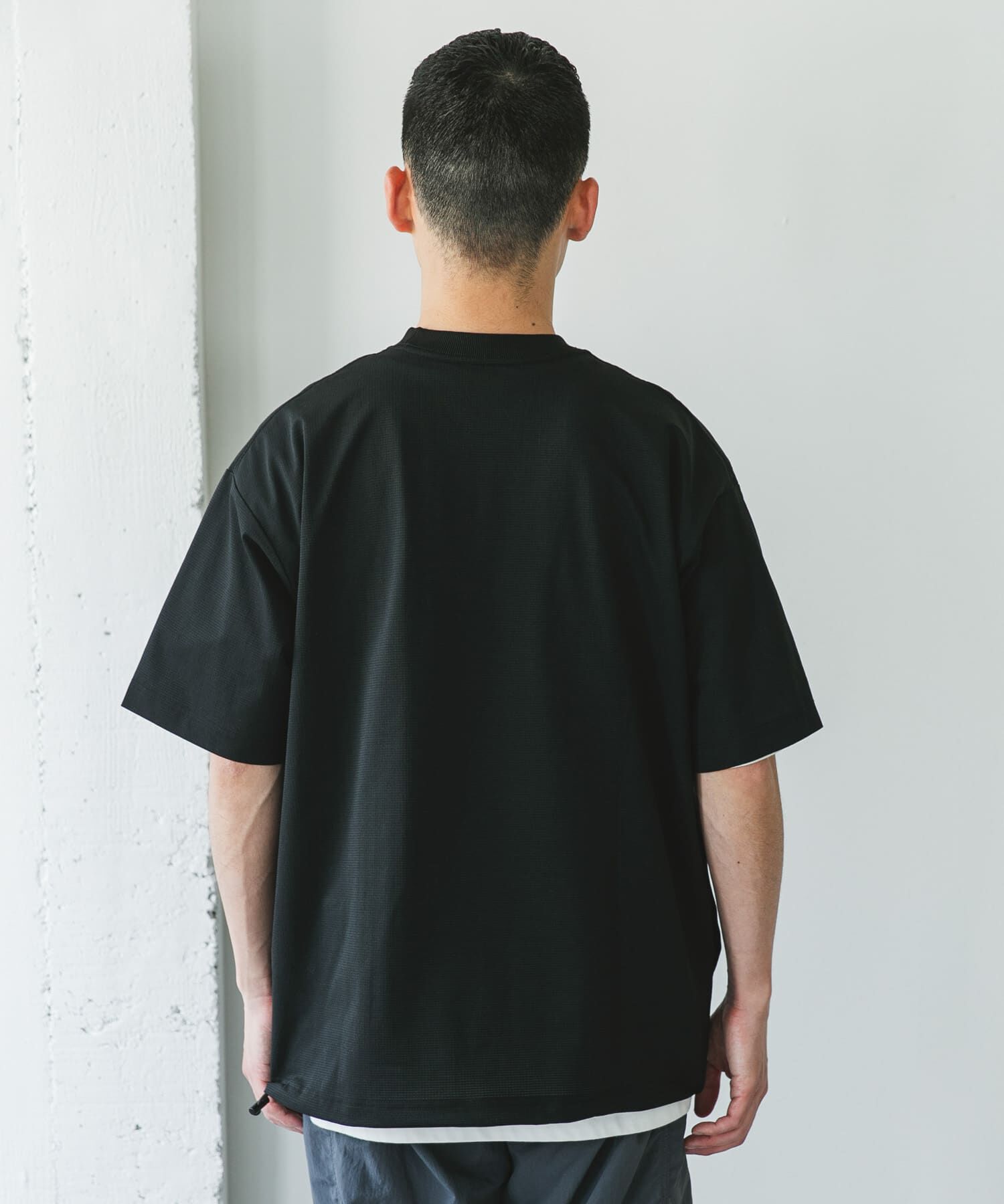 URBAN RESEARCH DOORS「『XLｻｲｽﾞ/WEB限定』『吸水速乾/接触冷感/ｲｰｼﾞｰｹｱ』ｸｲｯｸﾄ  」|Tシャツ・カットソー|