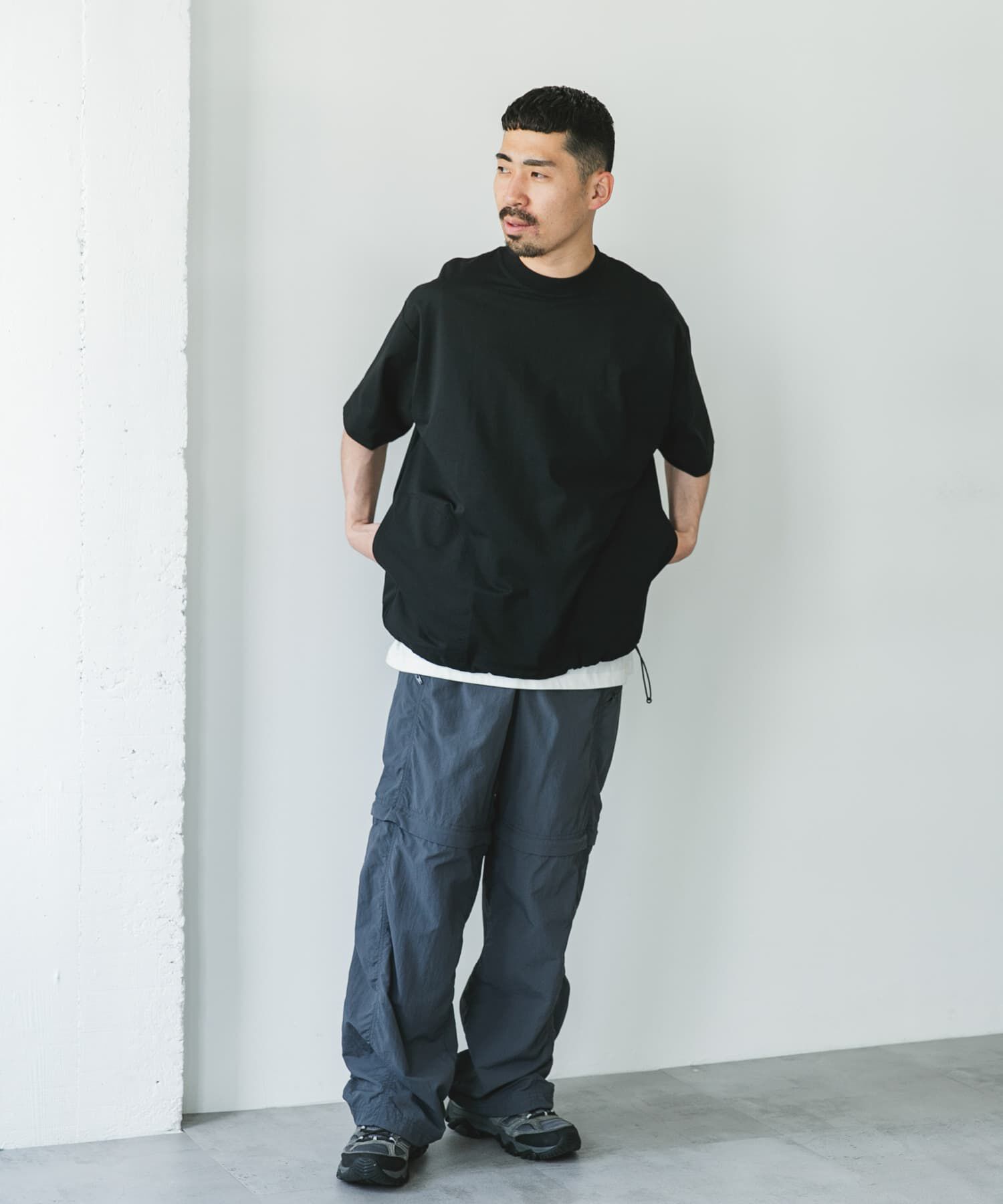 URBAN RESEARCH DOORS「『XLｻｲｽﾞ/WEB限定』『吸水速乾/接触冷感/ｲｰｼﾞｰｹｱ』ｸｲｯｸﾄ  」|Tシャツ・カットソー|