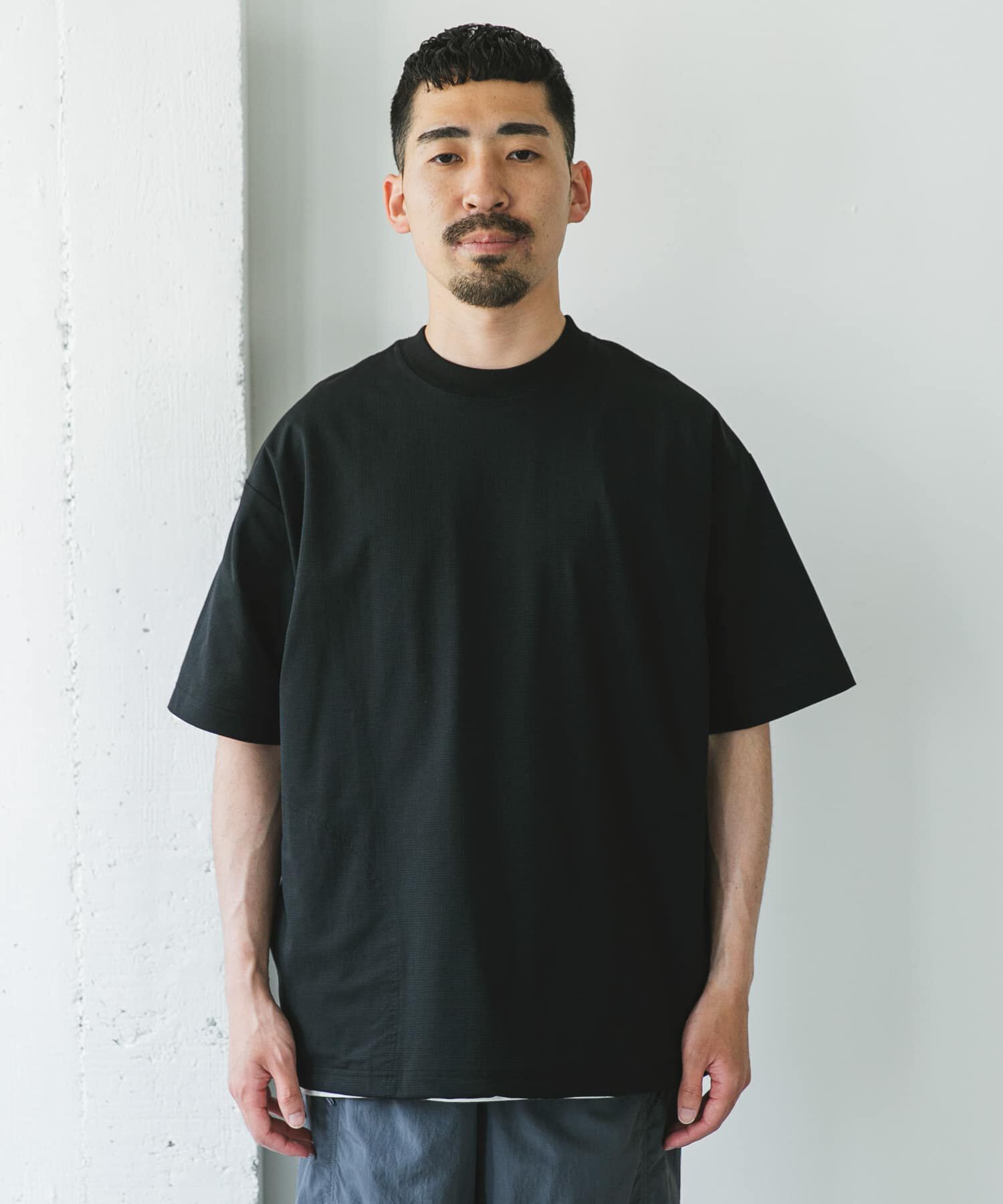 URBAN RESEARCH DOORS「『XLｻｲｽﾞ/WEB限定』『吸水速乾/接触冷感/ｲｰｼﾞｰｹｱ』ｸｲｯｸﾄ  」|Tシャツ・カットソー|