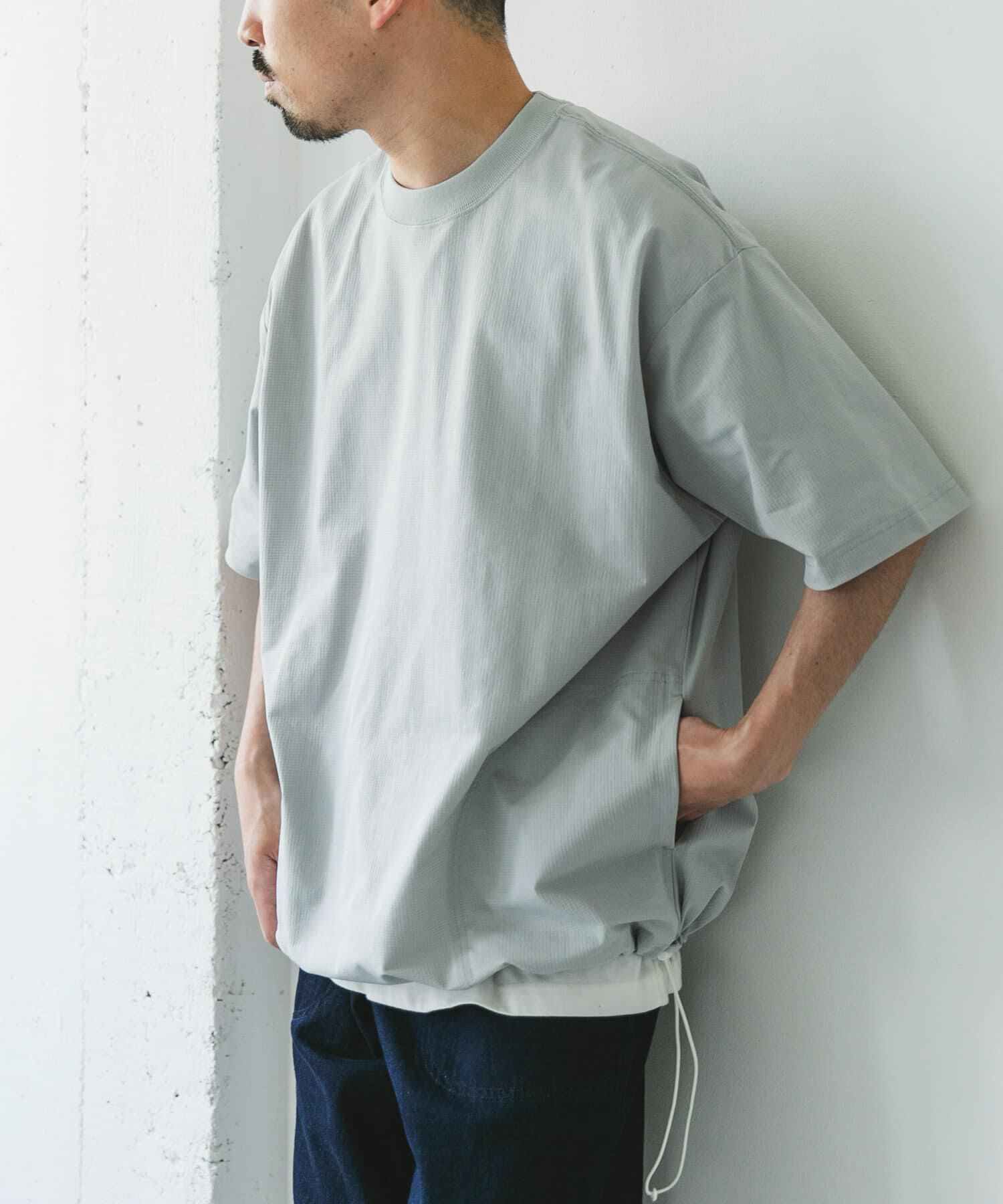 URBAN RESEARCH DOORS「『XLｻｲｽﾞ/WEB限定』『吸水速乾/接触冷感/ｲｰｼﾞｰｹｱ』ｸｲｯｸﾄ  」|Tシャツ・カットソー|