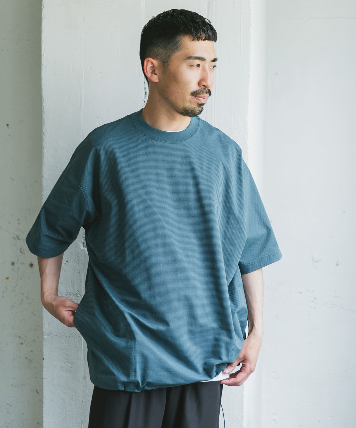 URBAN RESEARCH DOORS「『XLｻｲｽﾞ/WEB限定』『吸水速乾/接触冷感/ｲｰｼﾞｰｹｱ』ｸｲｯｸﾄ  」|Tシャツ・カットソー|
