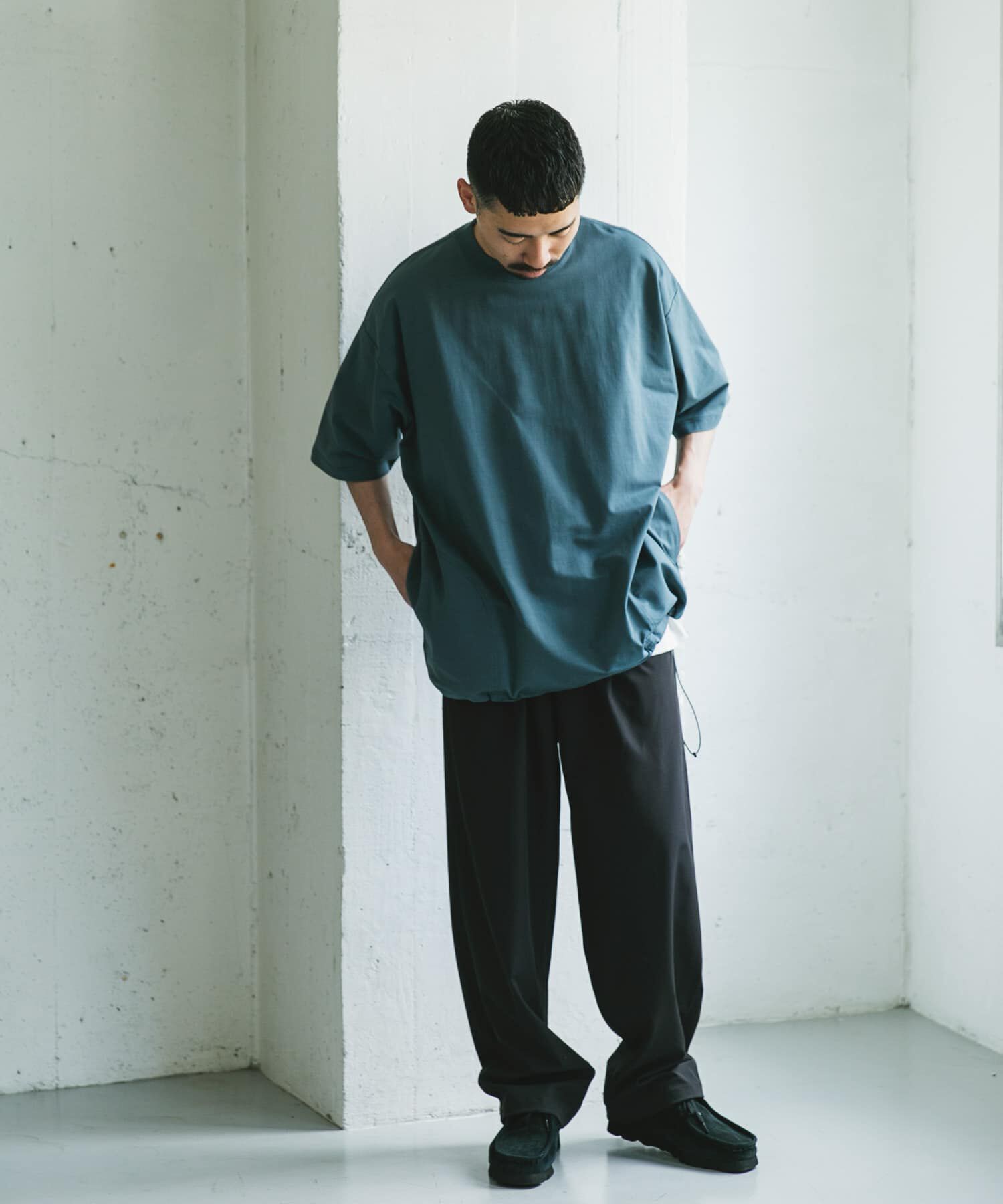 URBAN RESEARCH DOORS「『XLｻｲｽﾞ/WEB限定』『吸水速乾/接触冷感/ｲｰｼﾞｰｹｱ』ｸｲｯｸﾄ  」|Tシャツ・カットソー|