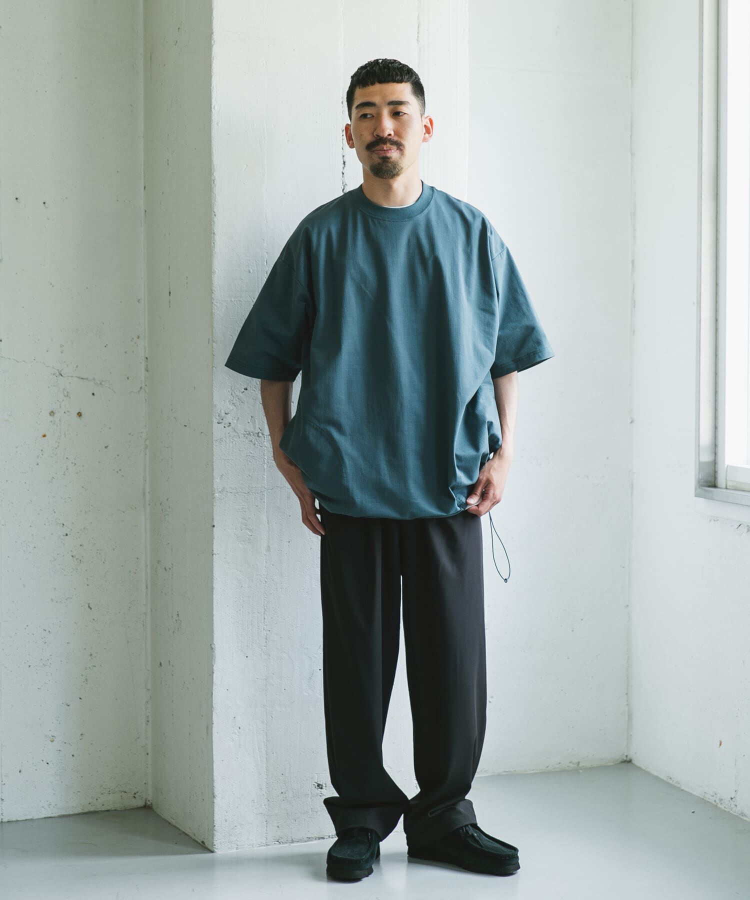 URBAN RESEARCH DOORS「『XLｻｲｽﾞ/WEB限定』『吸水速乾/接触冷感/ｲｰｼﾞｰｹｱ』ｸｲｯｸﾄ  」|Tシャツ・カットソー|