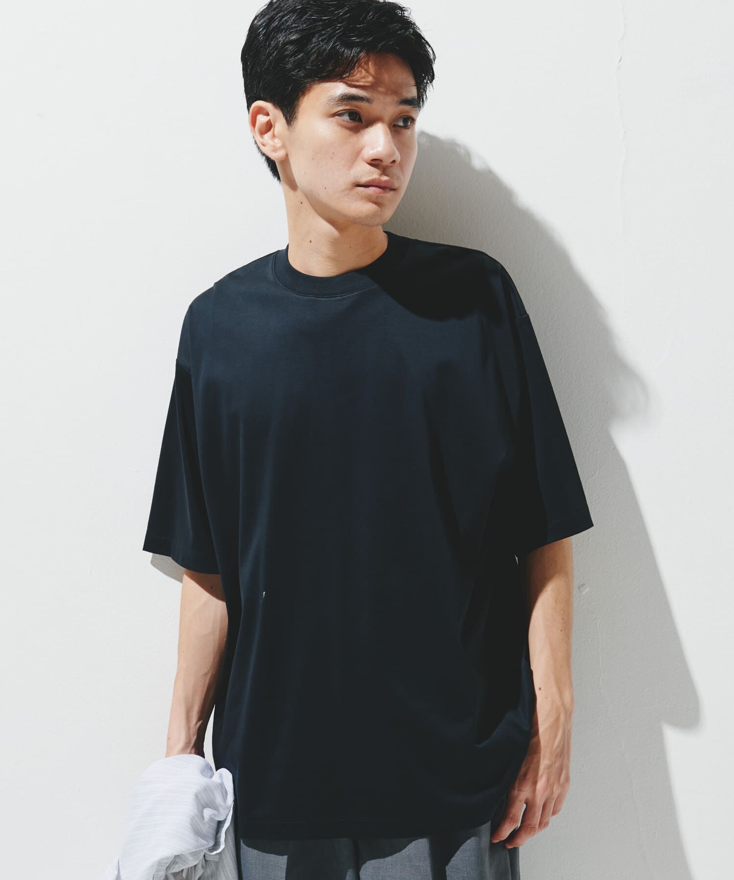 URBAN RESEARCH DOORS「『UR TECH』サマシェア クルーネックTシャツ」|Tシャツ・カットソー|