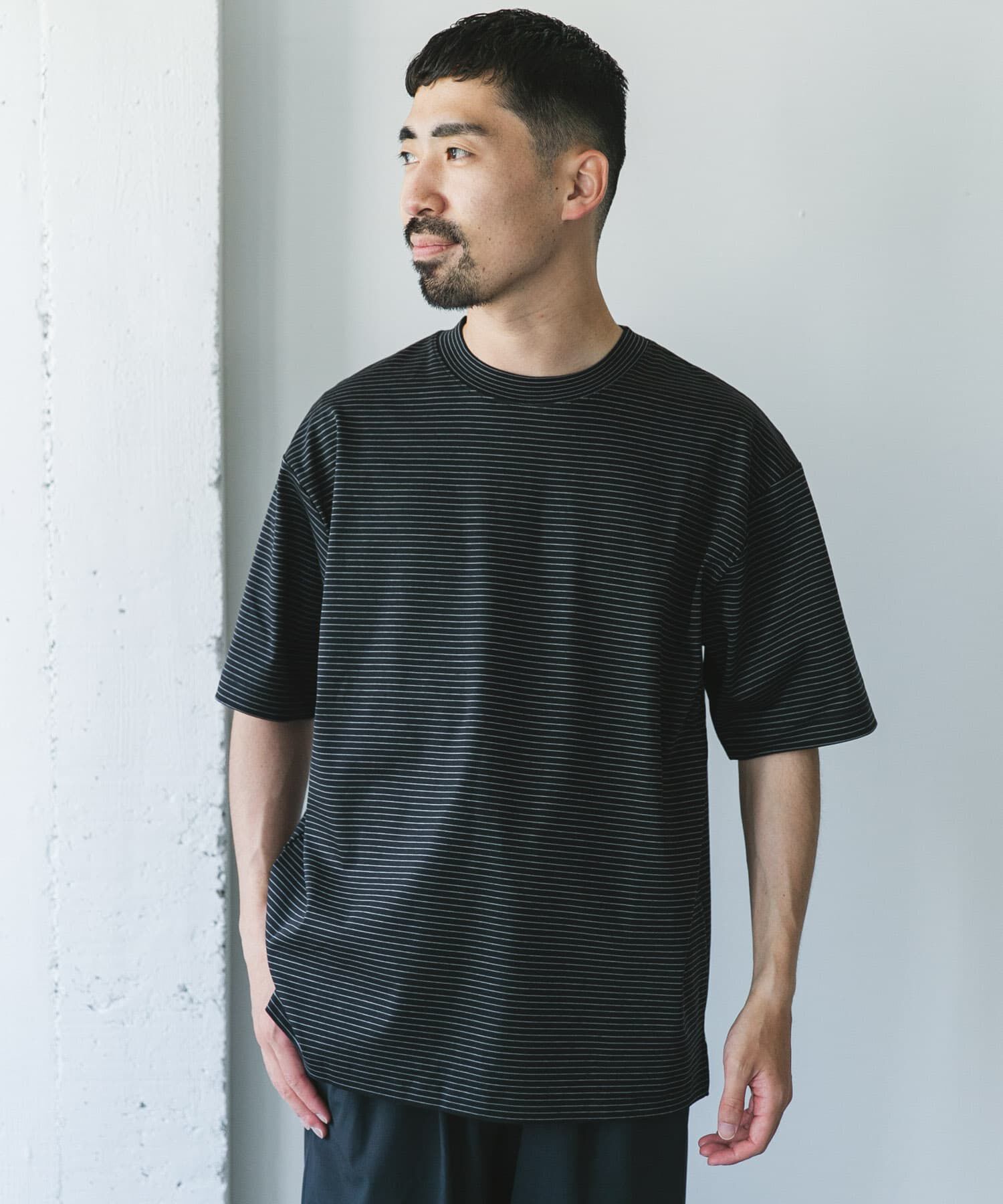 URBAN RESEARCH DOORS「『UR TECH』サマシェア クルーネックTシャツ」|Tシャツ・カットソー|
