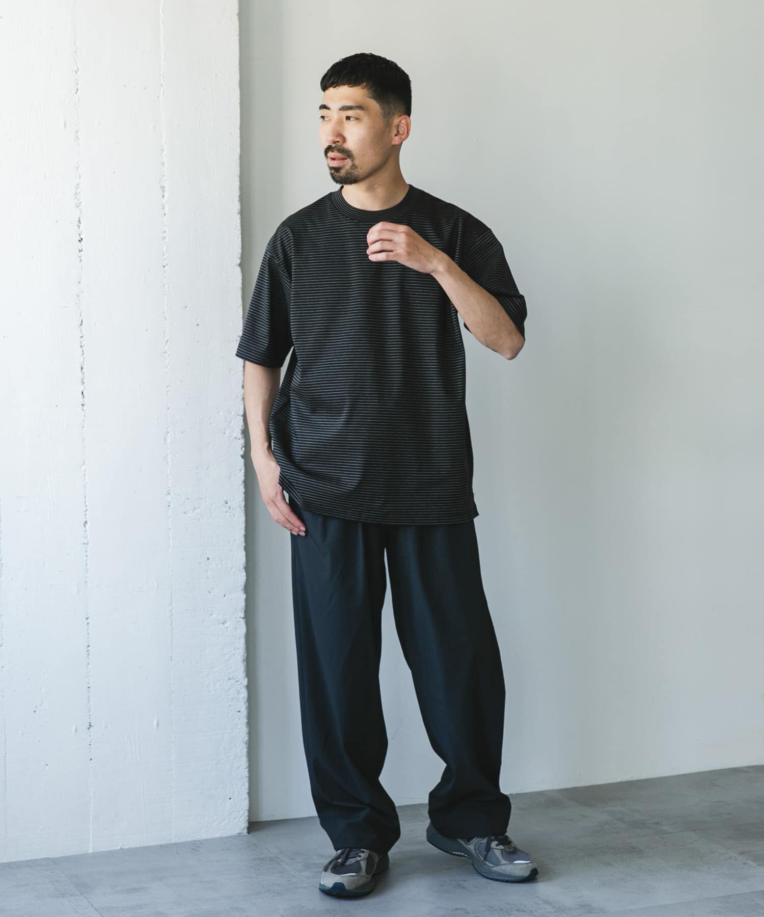 URBAN RESEARCH DOORS「『UR TECH』サマシェア クルーネックTシャツ」|Tシャツ・カットソー|