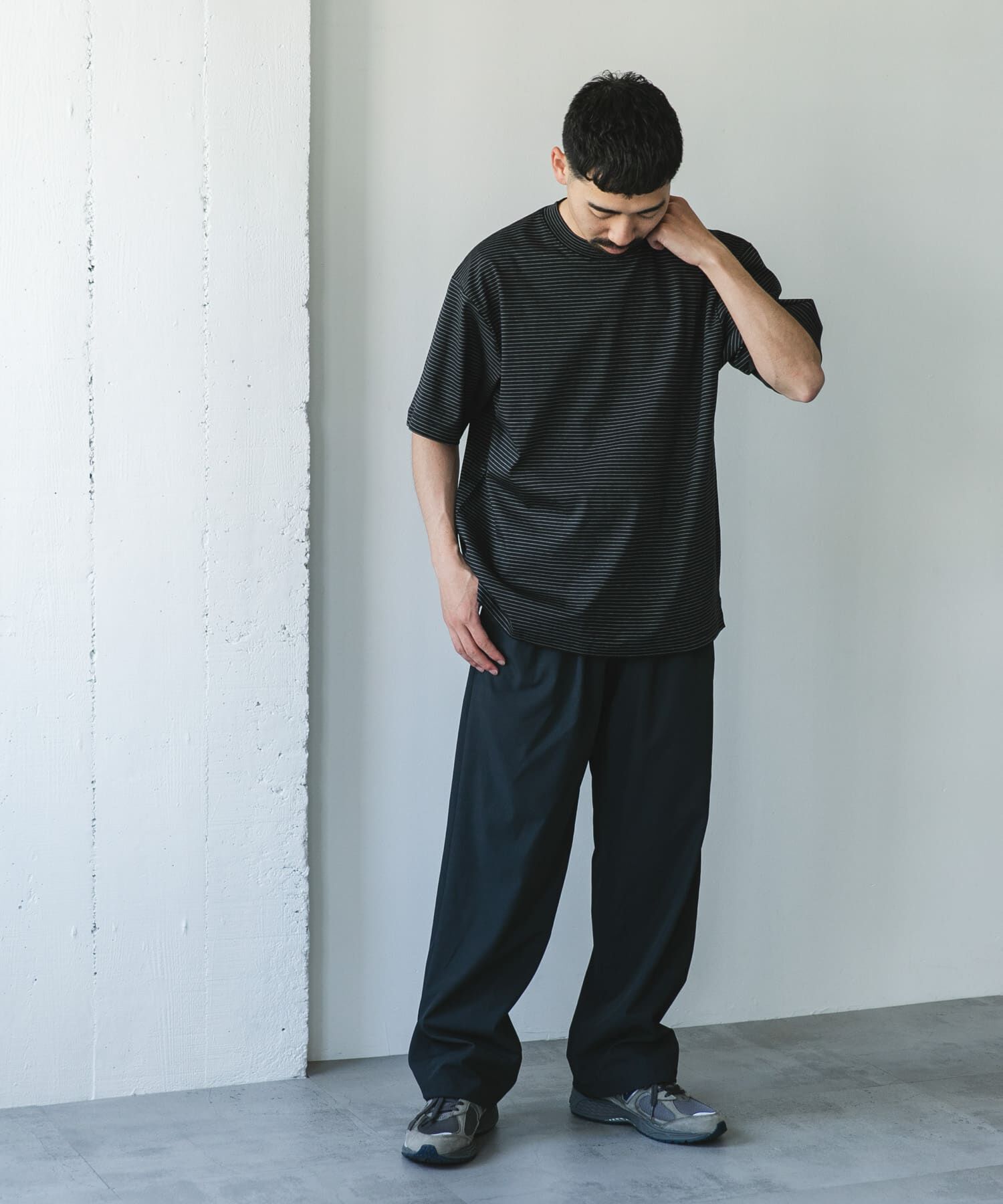 URBAN RESEARCH DOORS「『UR TECH』サマシェア クルーネックTシャツ」|Tシャツ・カットソー|