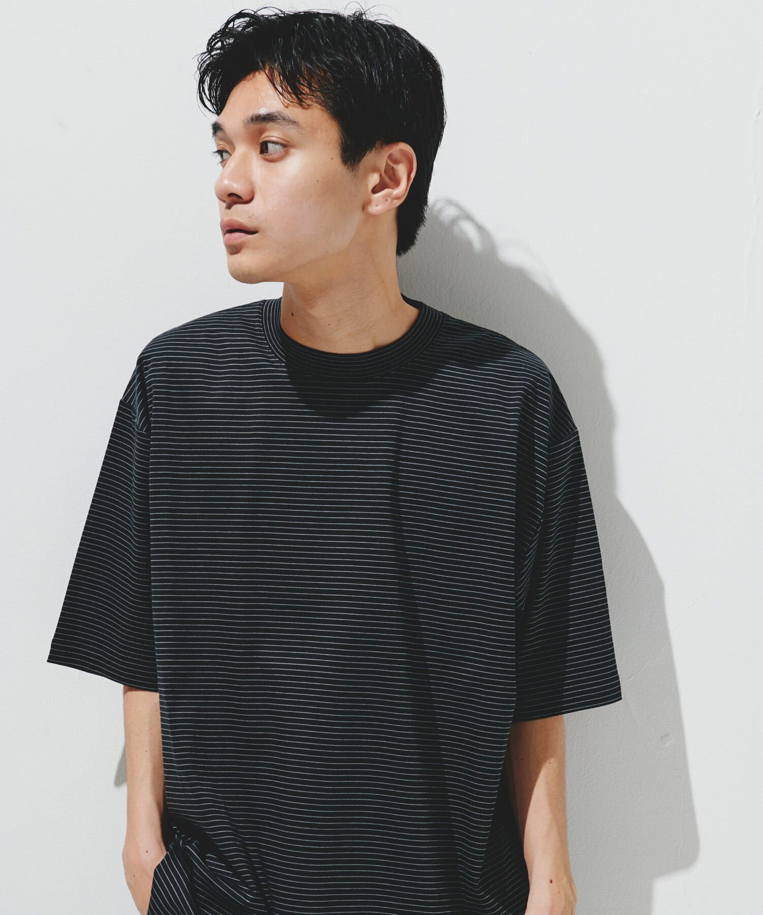 URBAN RESEARCH DOORS「『UR TECH』サマシェア クルーネックTシャツ」|Tシャツ・カットソー|