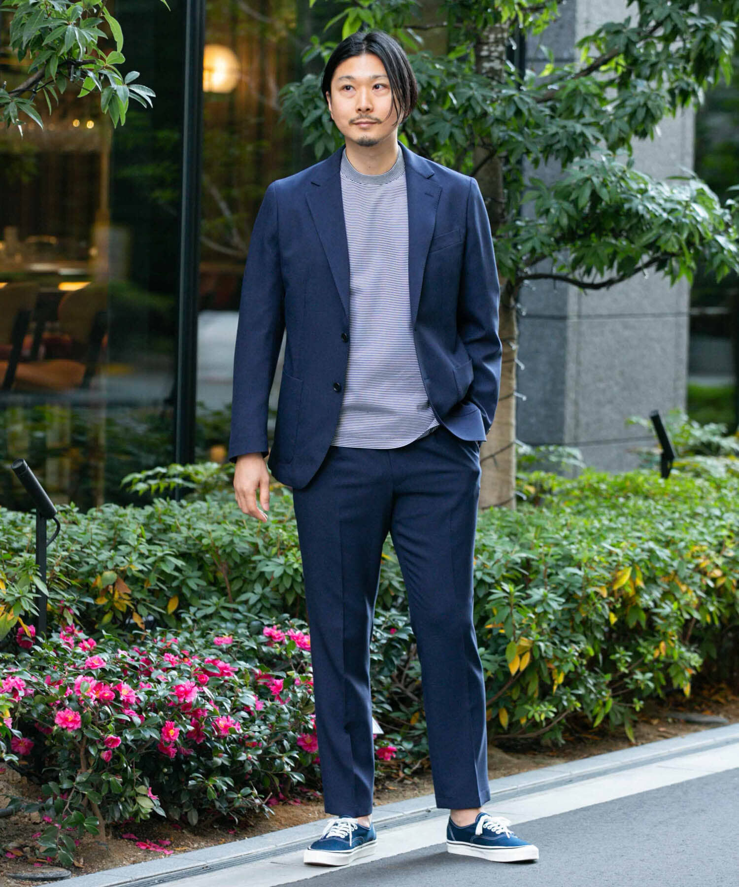URBAN RESEARCH DOORS「『イージーケア』LIFE STYLE TAILOR　トロワッシャーストレッチジャケット」|その他|