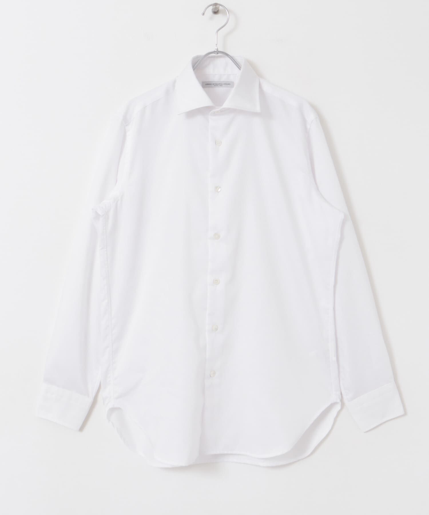 URBAN RESEARCH DOORS「『イージーケア』LIFE STYLE TAILOR　セミワイドツイル無地シャツ」|シャツ・ブラウス|