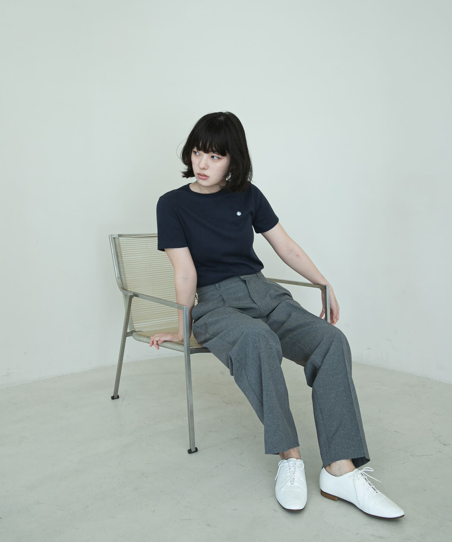 URBAN RESEARCH DOORS「『別注』PETIT BATEAU&times;DOORS　embroideryt-shirts」|Tシャツ・カットソー|